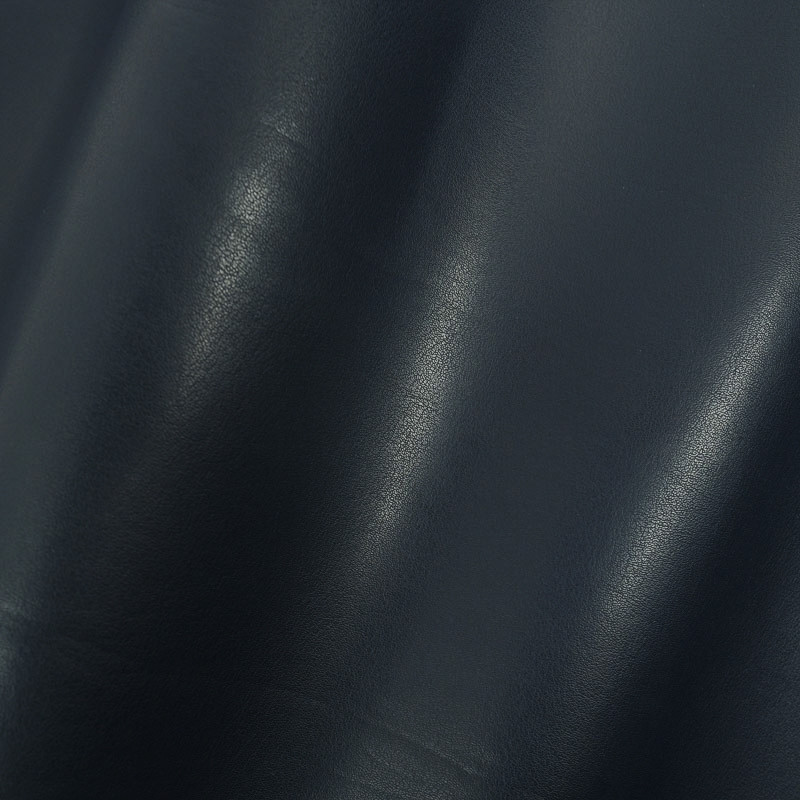 Navy Blue Faux Leather - Freeport - Maison Klem
